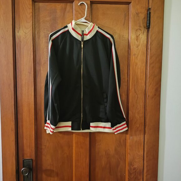 Victorious Black and Cream Womens Track Suit - Picture 7 of 9